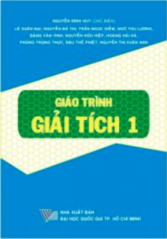 GIẢI TÍCH 1
